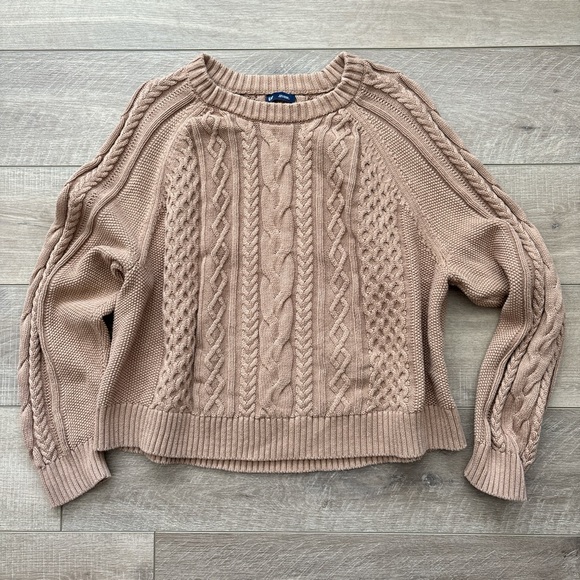 GAP Cable Knit Sweater in Beige - Picture 2 of 6